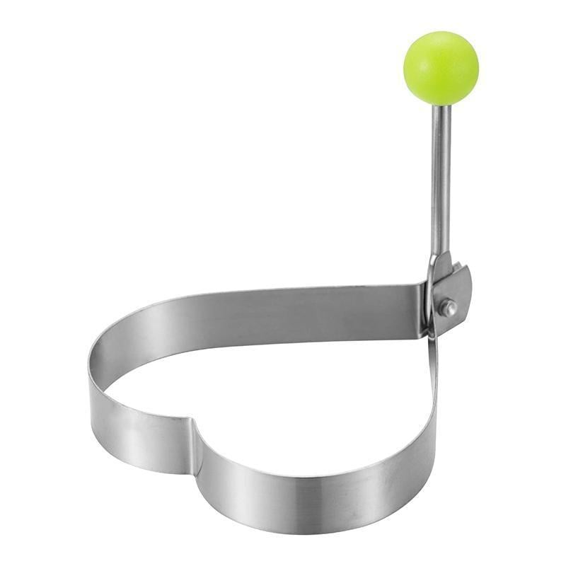 🍳 Stainless Steel Egg Rings and Pancake Molds 5 Shapes