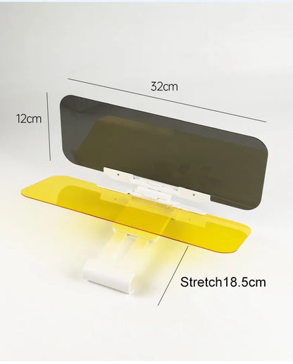 🚗 Universal Polarized Car Sun Visor Extender - Anti-Glare Driving Shield