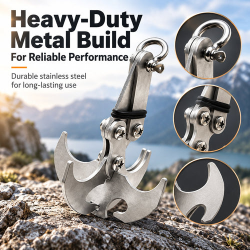 🪝 Heavy Duty Gravity Hook Clip 🏔️