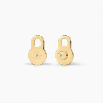 14K Gold Plated Earring Lobe Lifters – Lift & Support Heavy Earrings for a Perfect Look