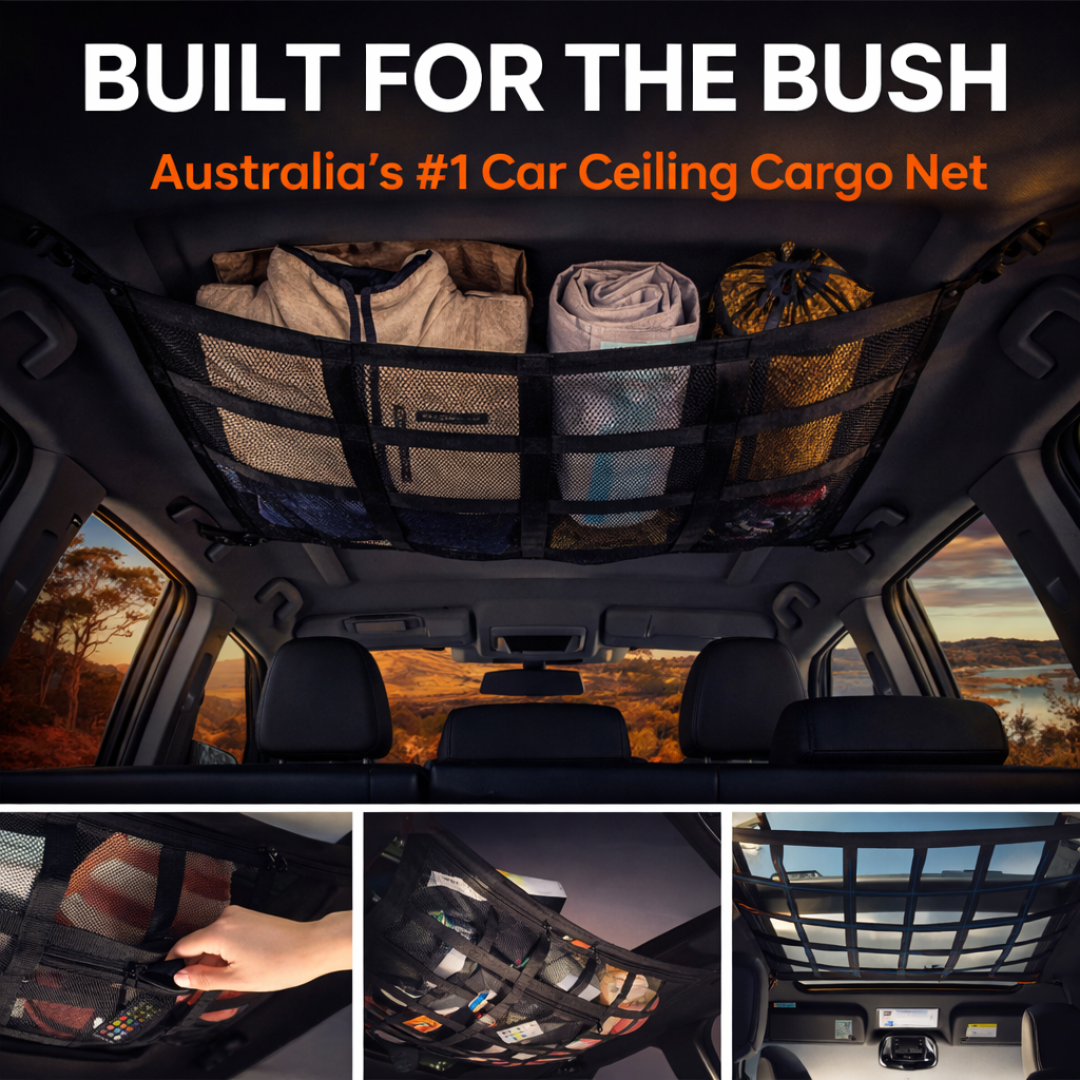 🚗Car Ceiling Storage Net Pocket