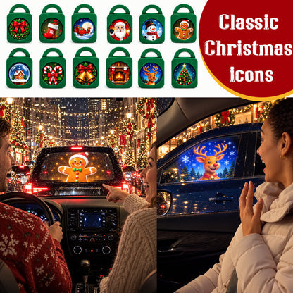 Merry Ride Christmas Car Projector Light