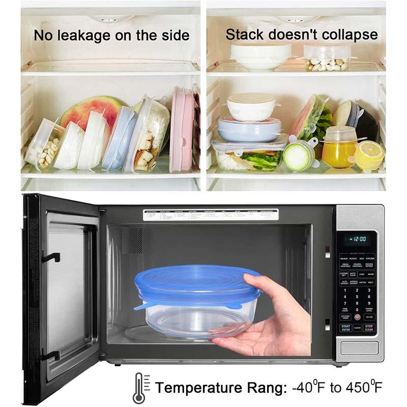 🔥Adpartner Silicone Lids for Food Storage (6-Pack)