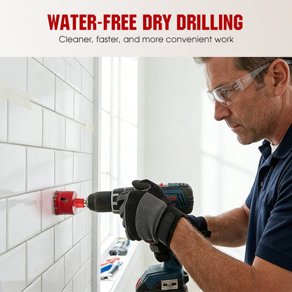 💎🛠️ Professional Dry Drilling Hole Saw Kit (6-35mm)