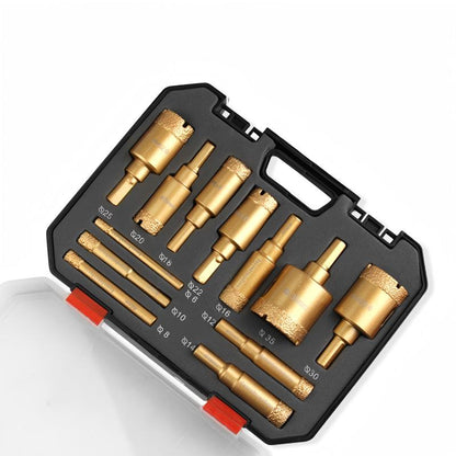 💎🛠️ Professional Dry Drilling Hole Saw Kit (6-35mm)