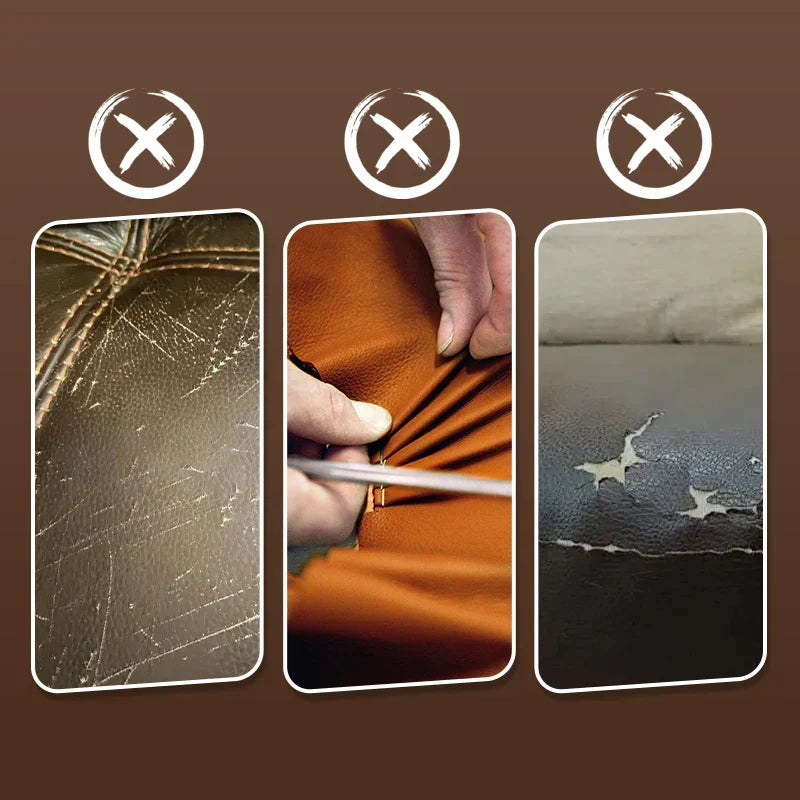 Leather Repair Paste – Fills scratches & scuffs, restores texture.👞