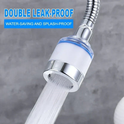 🚰Faucet Water Filter for Sink with 5 Replacement Filters and Adapter Kit