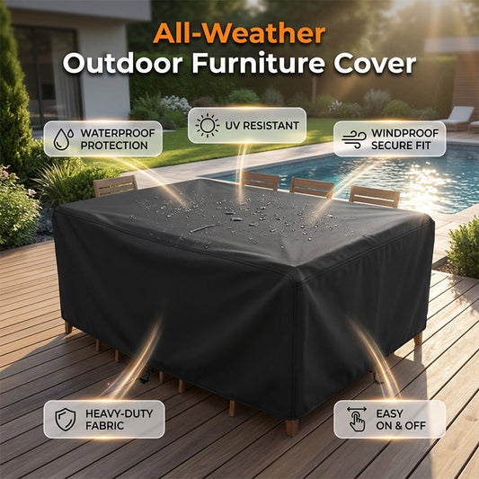 🌧️All-Weather Outdoor Furniture Cover