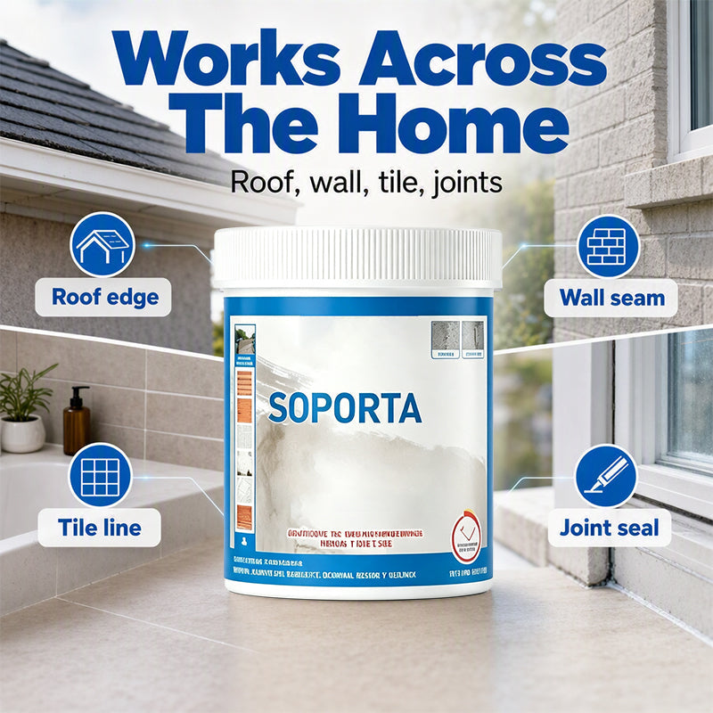 💧 Clear Waterproof Sealant for Roofs, Walls and Tiles