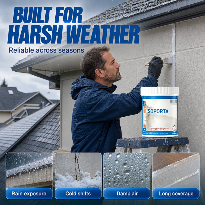 💧 Clear Waterproof Sealant for Roofs, Walls and Tiles