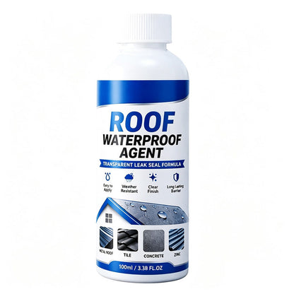 💧 Transparent Waterproof Roof Leak Repair Sealant with Brush 🏠