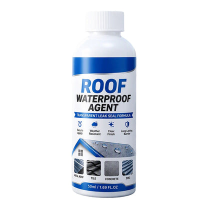💧 Transparent Waterproof Roof Leak Repair Sealant with Brush 🏠