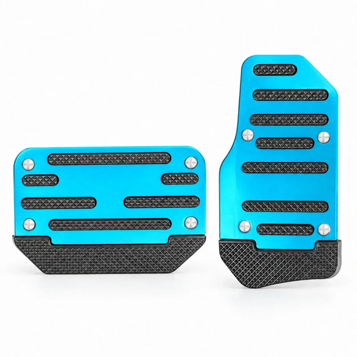 Car Pedal Covers, Aluminum Alloy Sets for Automatic & Manual Vehicles
