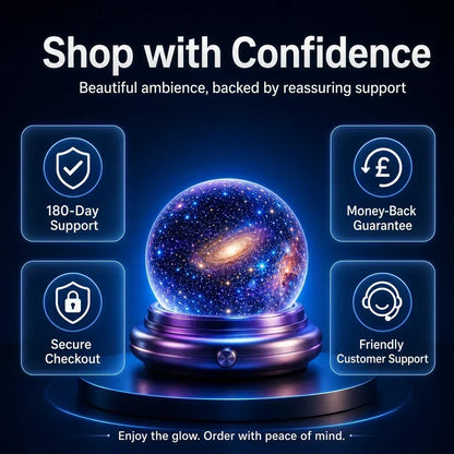 🏆2026 Best Seller |🌌 Galaxy & Ocean Projector Night Light | Bring the Night Sky Home
