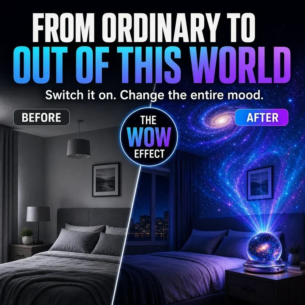 🏆2026 Best Seller |🌌 Galaxy & Ocean Projector Night Light | Bring the Night Sky Home