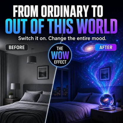 🏆2026 Best Seller |🌌 Galaxy & Ocean Projector Night Light | Bring the Night Sky Home